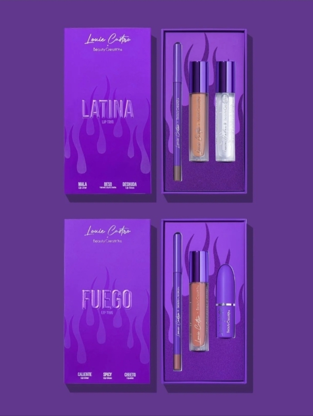 Louie Castro Lip Trio Set Buyer's Choice